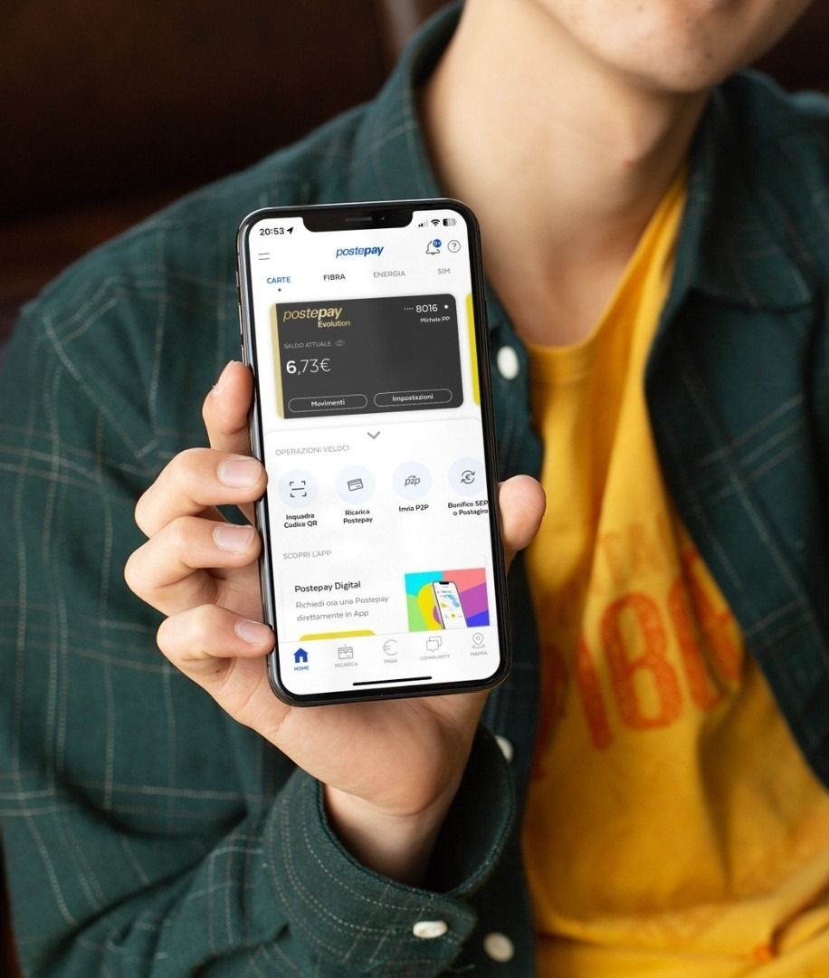 Postepay Evolution: app reale